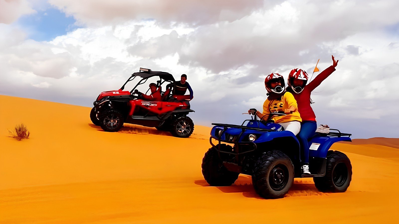 1 Hours Full Desert Quad Expedition in Merzouga